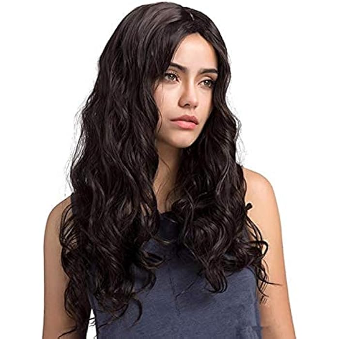 DILLARDS European And American Women's Long Hair Curly Hair Big Wave Simulation Hair Fiber Hair Full Head Cover, 2724665638757 - Image 4